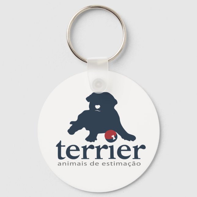 Chaveiro Básico - Terrier Schlüsselanhänger (Vorderseite)