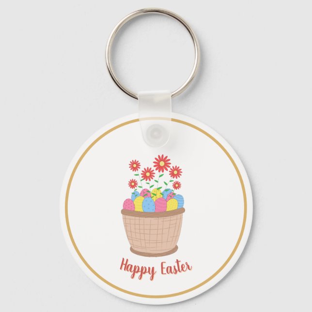 Chaveiro de Páscoa (Happy Easter) Schlüsselanhänger (Vorderseite)