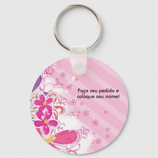 Chaveiro personalizado schlüsselanhänger (Vorderseite)
