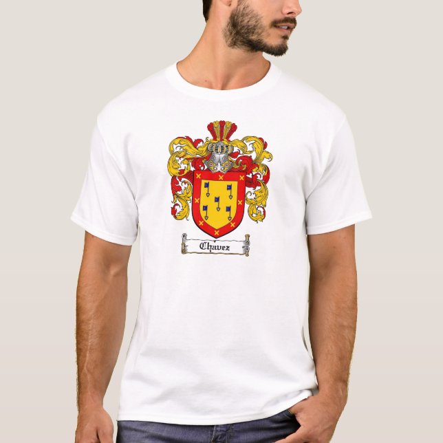 CHAVEZ FAMILIENWAPPEN - CHAVEZ WAPPEN T-Shirt (Vorderseite)