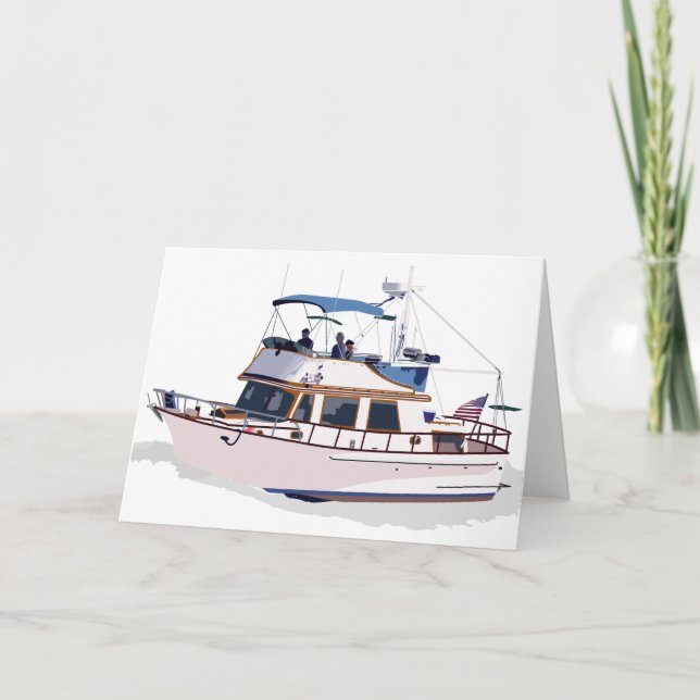 CHB DIESEL TRAWLER KARTE (Vorderseite)