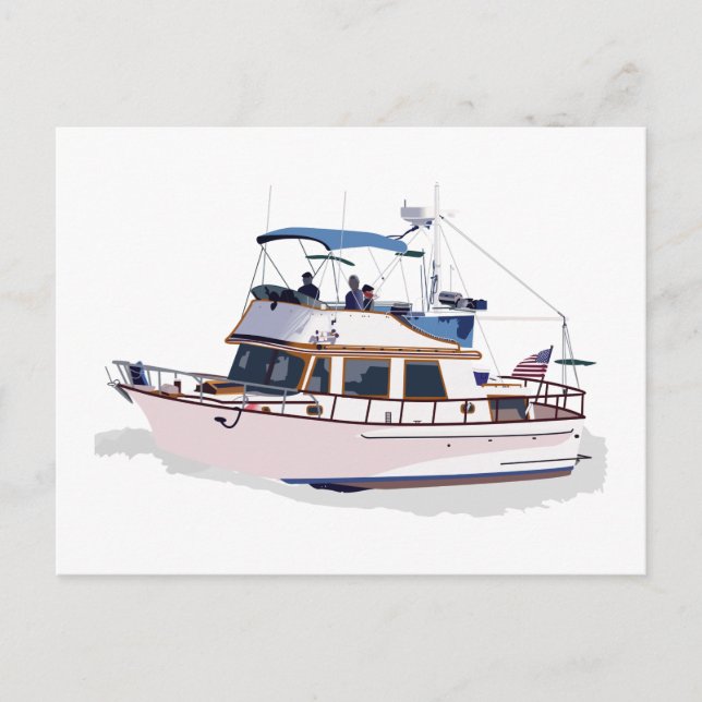 CHB DIESEL TRAWLER POSTKARTE (Vorderseite)