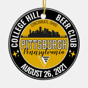 CHBC Pittsburgh Keramik Ornament
