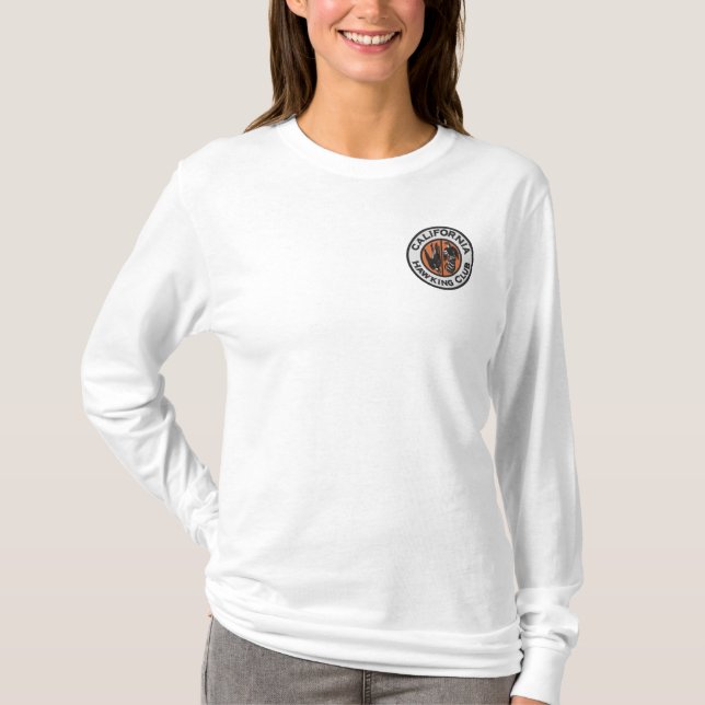 CHC Logo gestickt Besticktes Langarmshirt (Vorderseite)