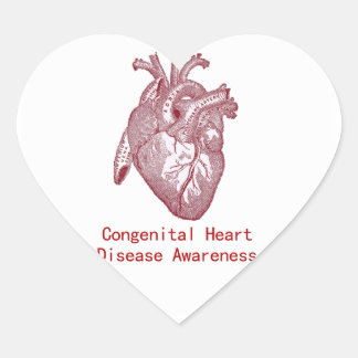 CHD-Aufkleber Herz-Aufkleber