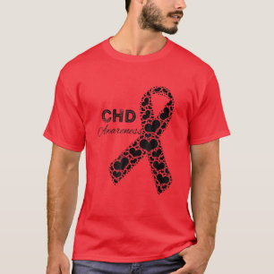 CHD Awareness Congenital Heart Defekt Awareness T-Shirt