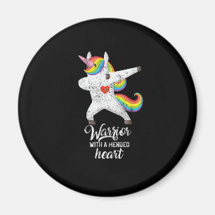 CHD Herz-Bewusstsein Geschenk Einhorn Krieger Gehe Magnet