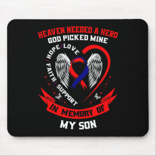 CHD-Herzkrankheit-Bewusstsein Im Gedenken an Sohn Mousepad