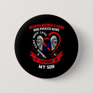 CHD-Herzkrankheit-Bewusstsein in Erinnerung an Soh Button