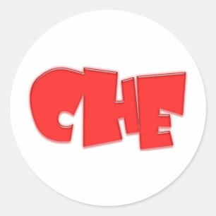 Che cool Design! Runder Aufkleber