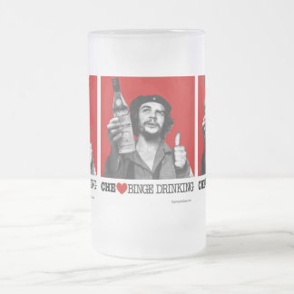 Che Guevara Binge-TrinkenTasse Mattglas Bierglas