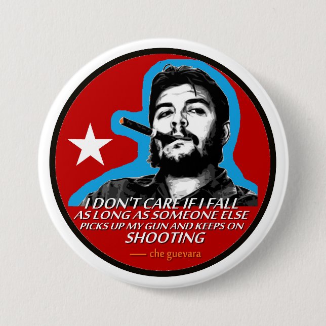 Che Guevara Button (Vorderseite)