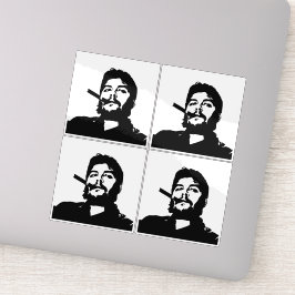 Che Guevara, Comandante, Revolution, Kuba, Havanna Aufkleber