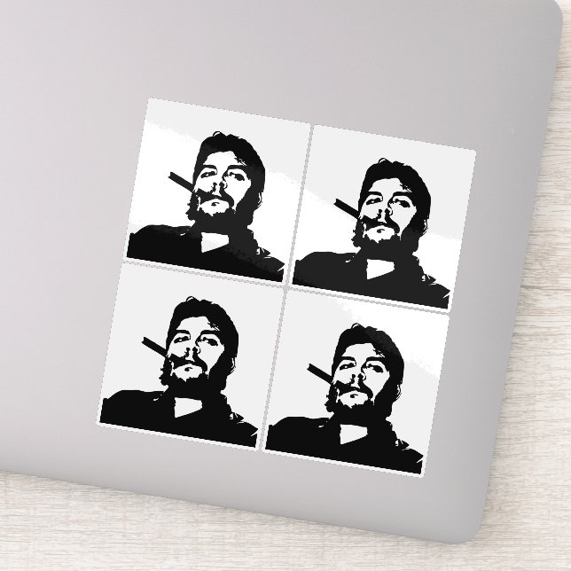 Che Guevara, Comandante, Revolution, Kuba, Havanna Aufkleber (Detail)