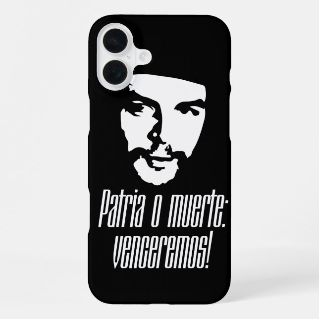 Che Guevara iPhone 16 Plus Hülle (Rückseite)