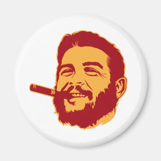 Che Guevara mit Cigar Portrait Magnet