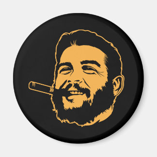 Che Guevara mit Cigar Portrait Magnet