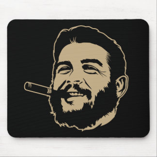 Che Guevara mit Zigarren-Porträt Mousepad