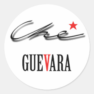 Che Guevara Runder Aufkleber