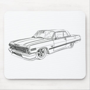 Che Impala 1963 Mousepad