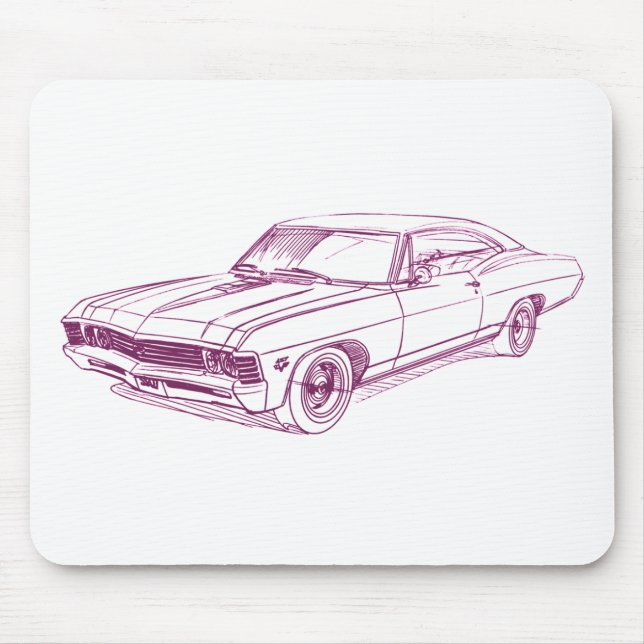 Che Impala 1967 Mousepad (Vorne)
