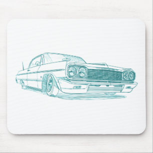 Che Impala Lowrider 1964 Mousepad