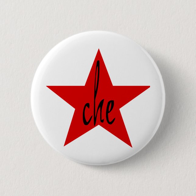 Che roter Stern! Button (Vorderseite)