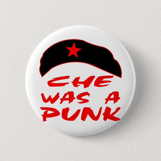 Che war ein Punk Button (Vorderseite)