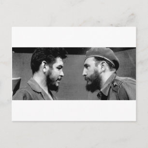Che-y-Fidel Postkarte