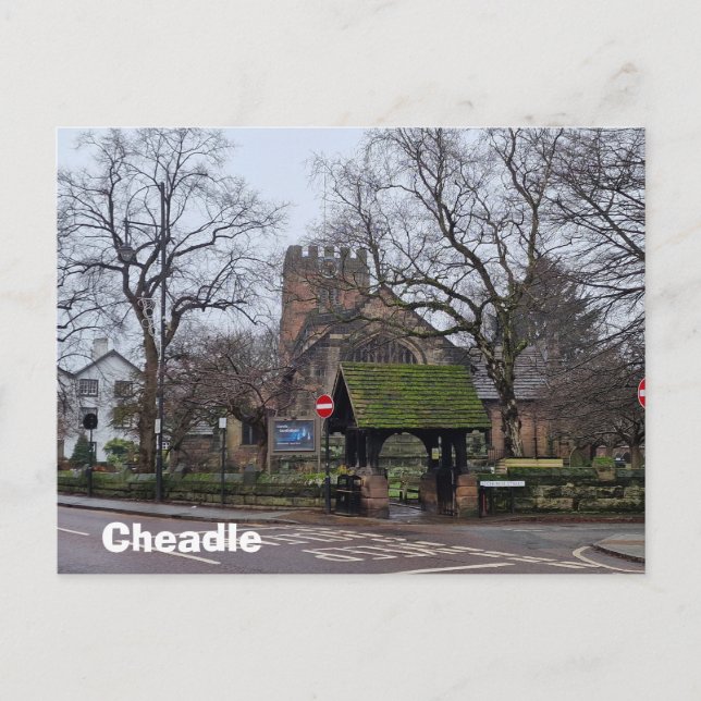 Cheadle Postkarte (Vorderseite)