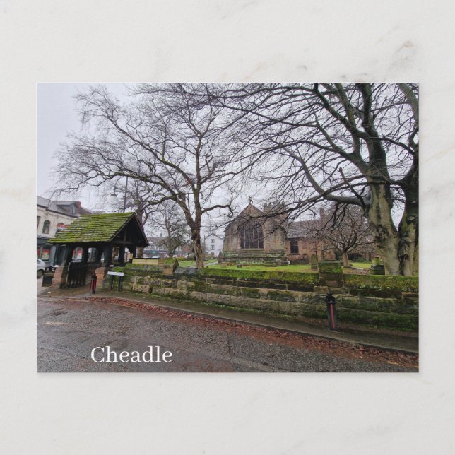 Cheadle Postkarte (Vorderseite)