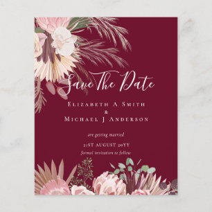 CHEAP FOTO RETT DATES - Pampas Grass Burgund Flyer