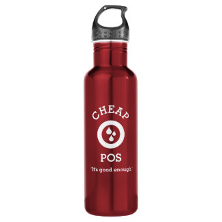 Cheap O-Pos Wasserflasche Edelstahlflasche