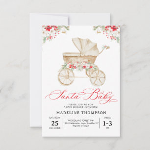 CHEAP Santa Baby Weihnachtsstrollendusche Mitteilungskarte