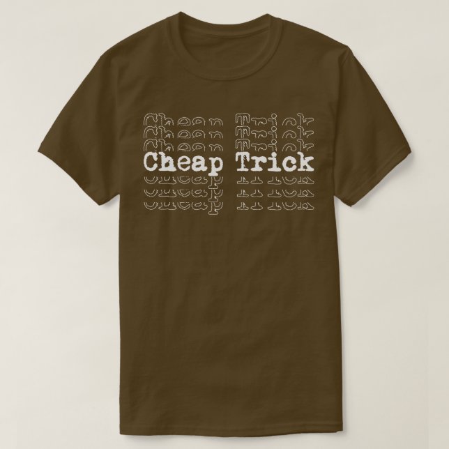 Cheap Trick Stilisiert 2 TShirt (Design vorne)