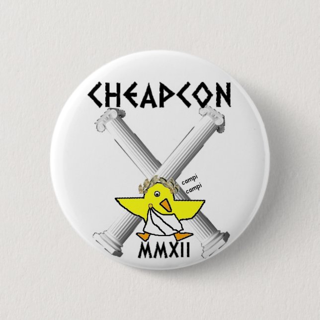 Cheapcon Button (Vorderseite)