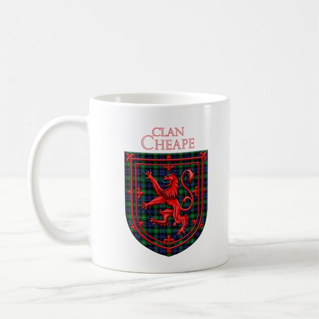 Cheape Torosay Tartan Kariert Kaffeetasse (Links)