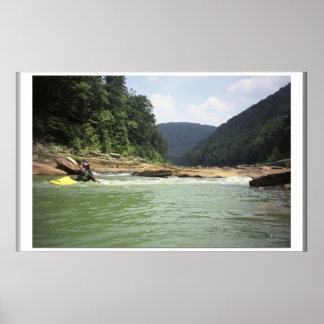 Cheat Canyon Low Water Poster