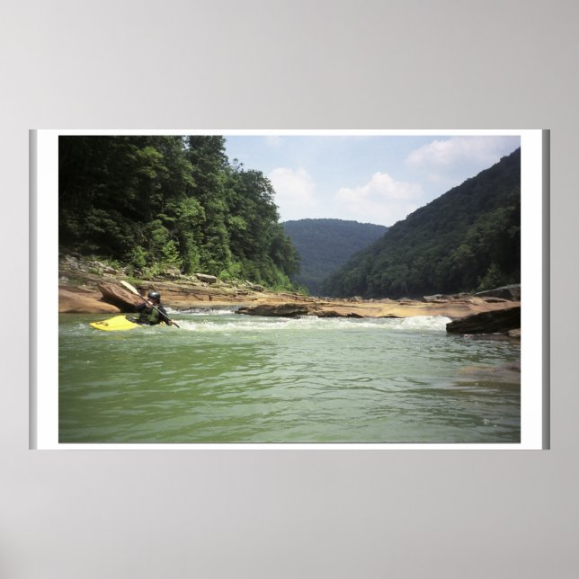 Cheat Canyon Low Water Poster (Vorne)