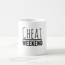 Cheat Weekend - Funny Gym Redewendungen