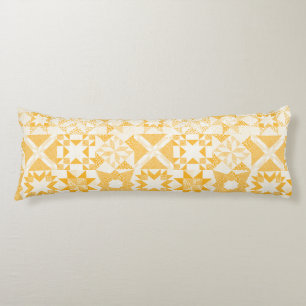 Cheater Traditionelle Patchwork Stars Quilt White Seitenschläferkissen
