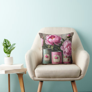 Chebby Chic Peony Jeter Oreiller
