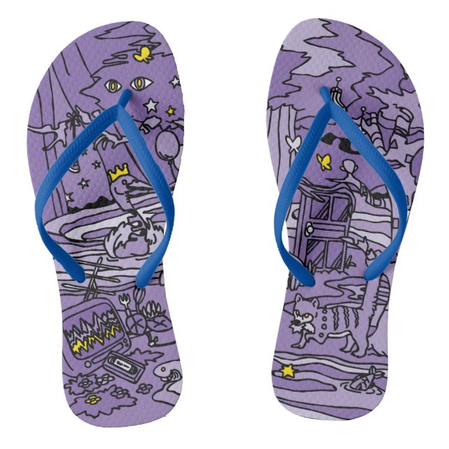 CHEBLO’S【Cinema】Beach Sandal Flip Flops (Fußbett)