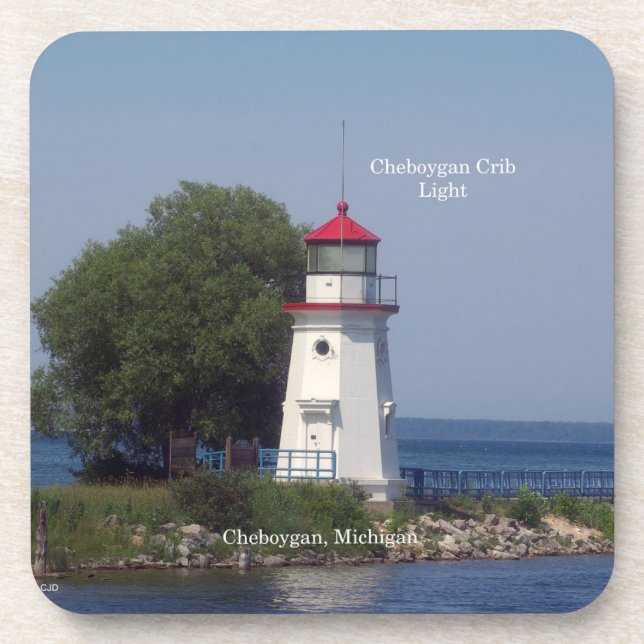Cheboygan Crib Light Set o f 6 Untersetzer aus Kun (Vorderseite)