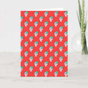 CHECK OUT THIS AWESOM SAM THE SKULL CARD! KARTE
