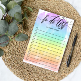 Checkbox für Rainbow-Wash Post-it Klebezettel