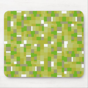 Checked Ginger Lemon Mousepad