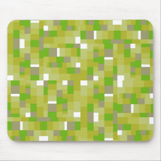 Checked Ginger Lemon Mousepad