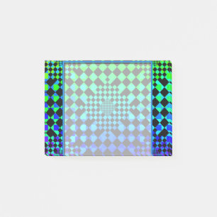 Checked Illusion von Kenneth Yoncich Post-it Klebezettel