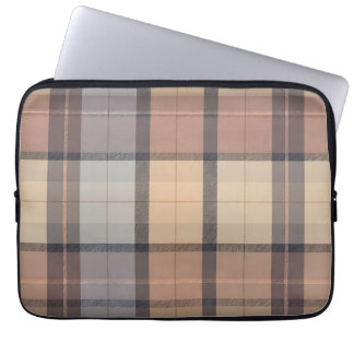 Checked Laptopschutzhülle